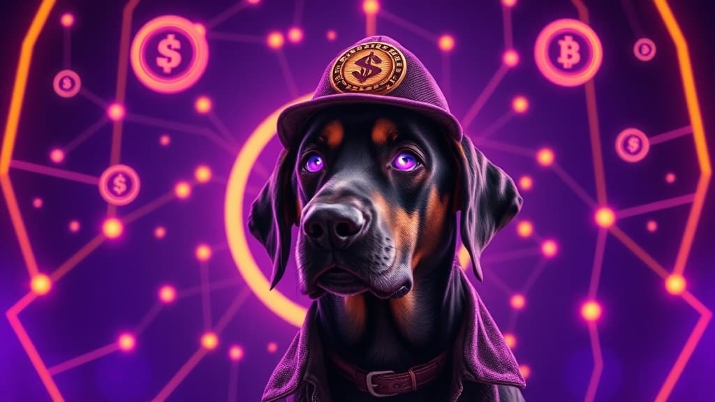 TokenHound — detective dog tracking blockchain